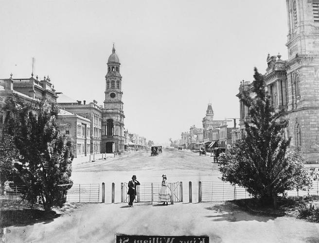 King William Street from Victoria Square, Adelaide