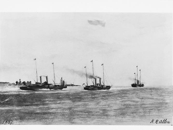 Review of the Fleet, 23 July 1887