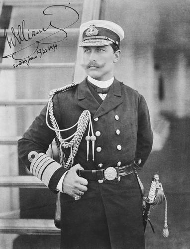 Emperor William II of Germany (1859-1941) as an Admiral of the Fleet