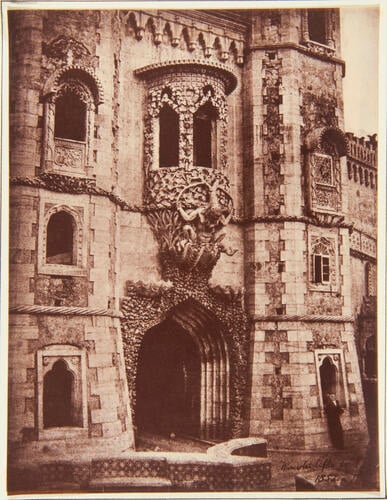 'Gate at Peña, Portugal'; The Arch of the Triton