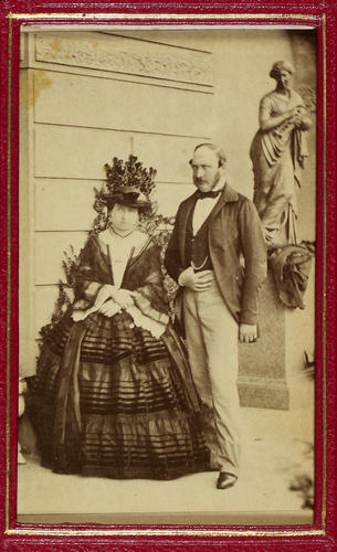 Queen Victoria and Prince Albert, Prince Consort at Osborne Queen Victoria and Prince Albert, Prince Consort at Osborne