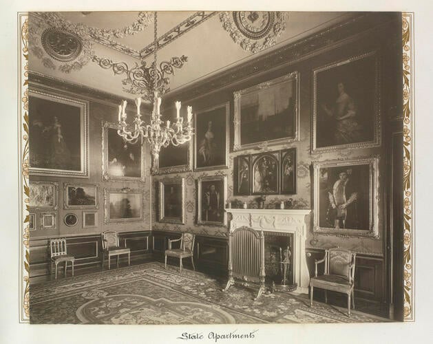 The King's Closet, State Apartments, Windsor Castle
