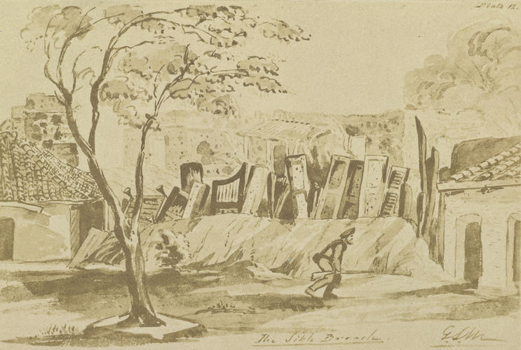 The Breach in the Sikh Square, Lucknow The Breach in the Sikh Square, Lucknow