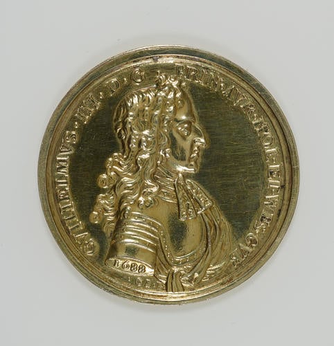 Medal commemorating the Landing of William III at Torbay