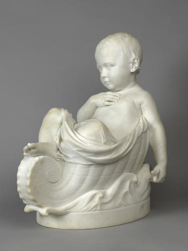 Princess Beatrice (1857-1944) in the Nautilus Shell Princess Beatrice (1857-1944) in the Nautilus Shell