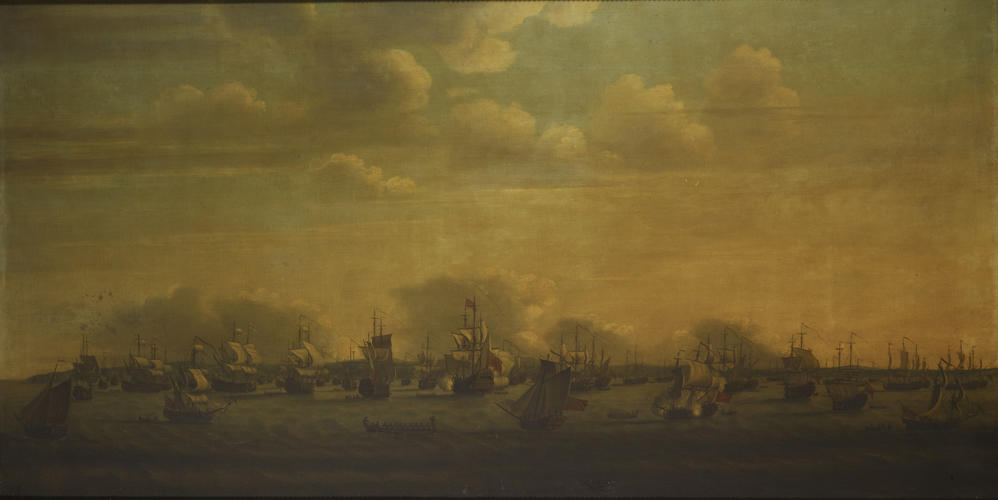 The English and Dutch Squadrons at Spithead in 1729