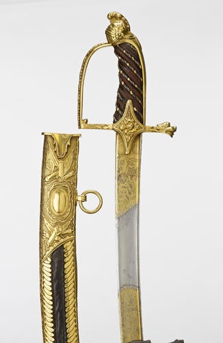 Sabre and scabbard