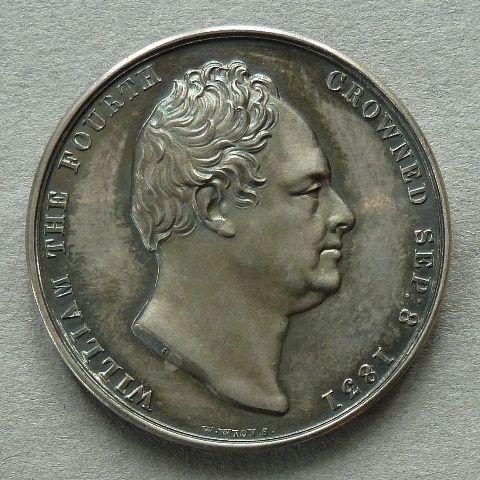 Medal commemorating the Coronation of William IV