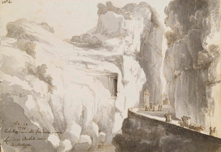 Giovanni David - Sketch Book 1785-1786 I