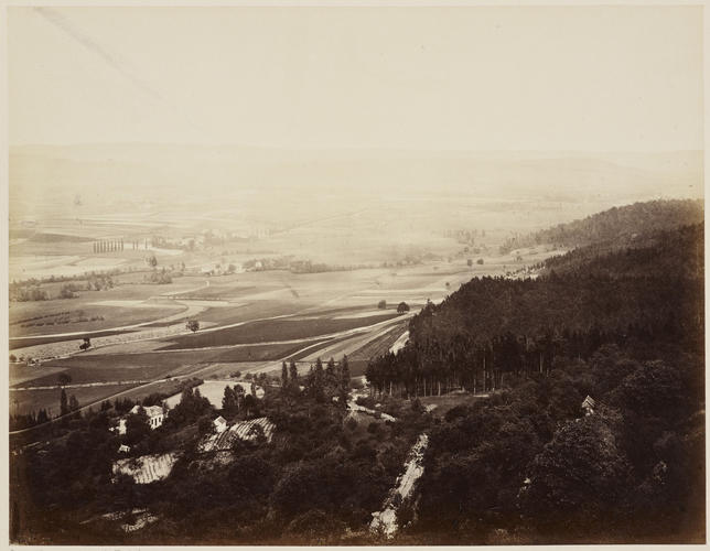 'Aussicht von der Festung'; View from the Summit of the Fortress at Coburg
