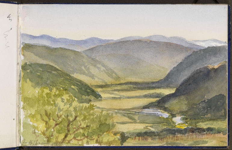 Master: Queen Victoria's Sketch Book 1874
Item: A Highland landscape