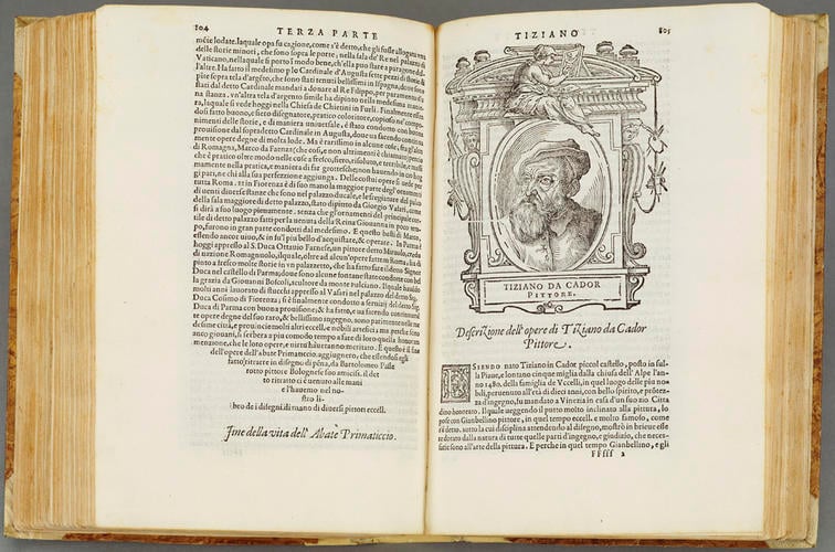 LE VITE DE' PIV ECCELLENTI PITTORI, SCVLTORI, E ARCHITTETORI. Secondo, et ultimo volume della terza parte, nel quale si comprendano le nuove vite, dall anno 1550 al 1567 . . . / scritta DA M. GIORGIO VASARI . .