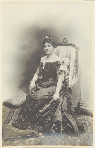 Madame Anita Le Roux. C. 1896. [Album: Photographic Portraits, vol. 7/65 1892-1898]
