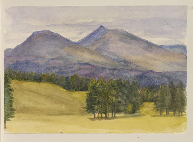 Master: SKETCHES BY QUEEN VICTORIA II
Item: A Highland landscape