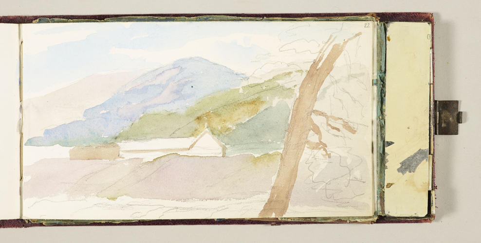 Master: Queen Victoria's sketch book 1880-1881
Item: A Highland landscape