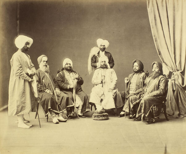 Sir Hira Singh, Raja of Nabha (1843-1911) and Suite: Prince of Wales Tour of India 1875-6 (vol. 4) Sir Hira Singh, Raja of Nabha (1843-1911) and Suite: Prince of Wales Tour of India 1875-6 (vol. 4)