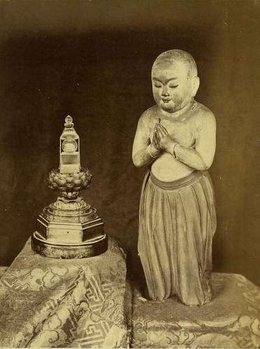 'Shotoku Taishi at the age of 2, and a reliquary of the period, Nara'