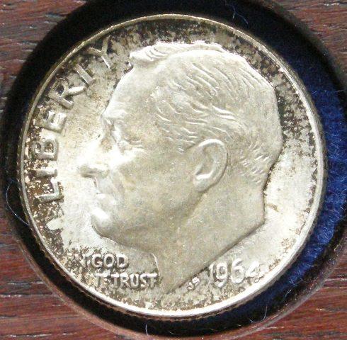 U. S. A. Ten cents, 1964 U. S. A. Ten cents, 1964