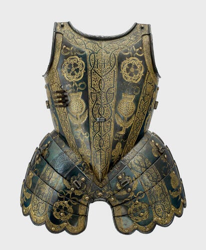 Master: Armour garniture of Henry, future Prince of Wales, for the field, tourney, tilt and barriers Master: Armour garniture of Henry, future Prince of Wales, for the field, tourney, tilt and barriers
