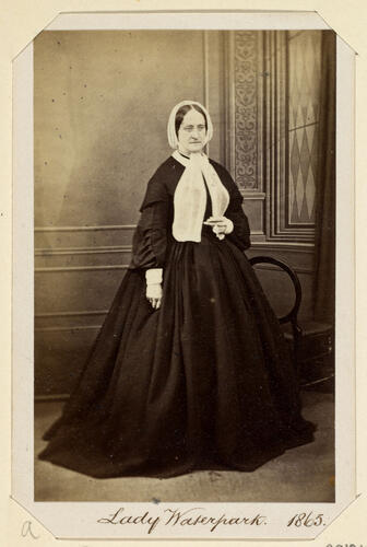 Lady Waterpark. 1865. [Royal Household Portraits. Volume 55. ]