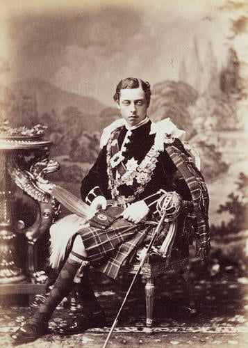 Prince Leopold, March 1872 [in Portraits of Royal Children Vol. 17 1872-73]