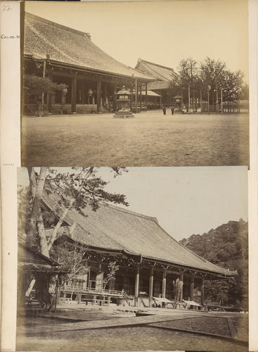 'Chi-on-in'; The courtyard of Nishi Hongan-ji, Kyoto