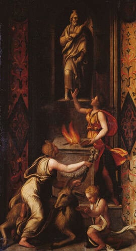 The Sacrifice of a Goat to Jupiter