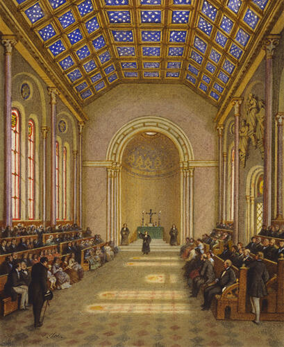 Reinhardsbrunn: interior of the chapel