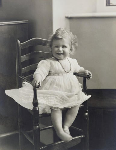 HM Queen Elizabeth II (b. 1926) when Princess Elizabeth of York, 1927 HM Queen Elizabeth II (b. 1926) when Princess Elizabeth of York, 1927