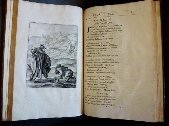 The Fables of Aesop, paraphras'd in verse . . . : with annotations / by John Ogilby The Fables of Aesop, paraphras'd in verse . . . : with annotations / by John Ogilby