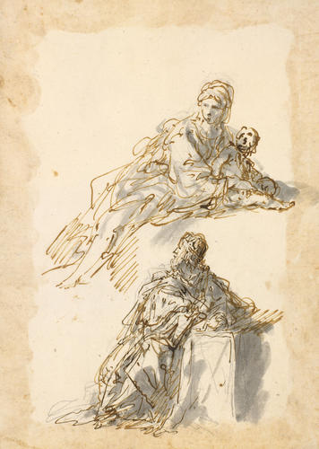 St John the Baptist reproving Herod St John the Baptist reproving Herod