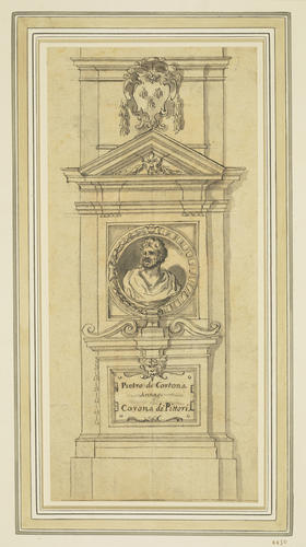 A design for a monument to John Barclay A design for a monument to John Barclay