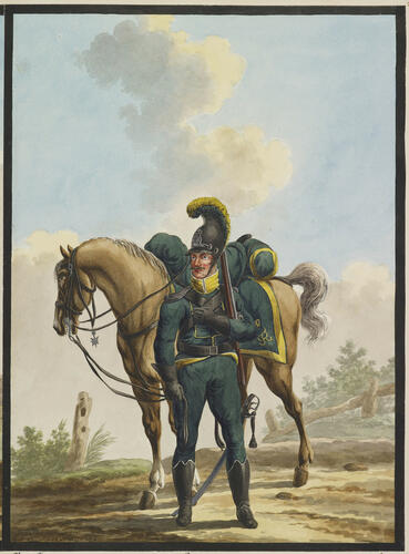Württemberg Army. Private, Horse Jägers