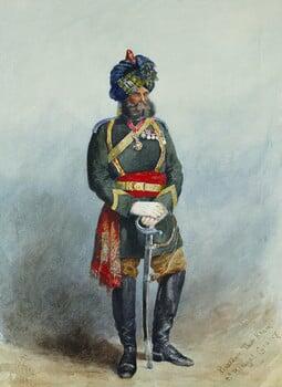 Risaldar Muhammad Ruza Khan, Bahadur, 2nd Bengal Cavalry, 1882