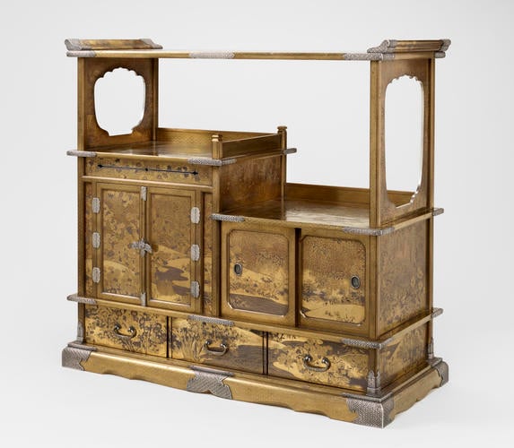 Cabinet with shelves (shodana) Cabinet with shelves (shodana)