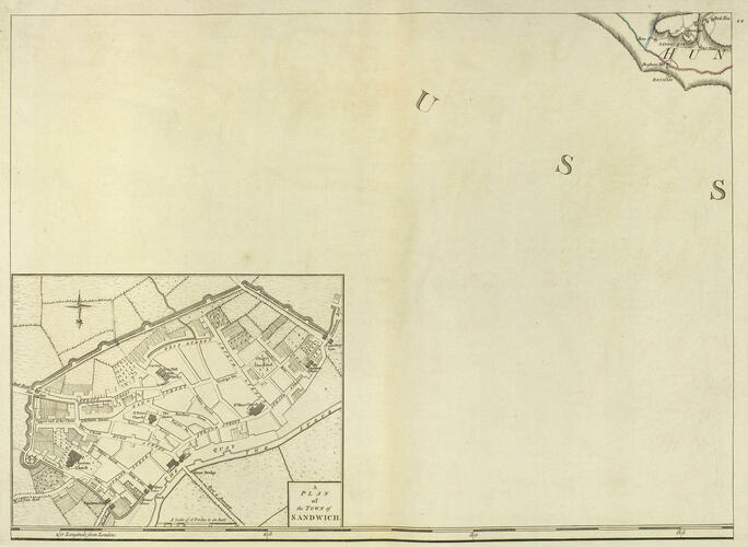 A TOPOGRAPHICAL MAP OF THE COUNTY OF KENT IN TWENTY FIVE SHEETS ON A SCALE OF TWO INCHES TO A MILE, FROM AN ACTUAL SURVEY. .