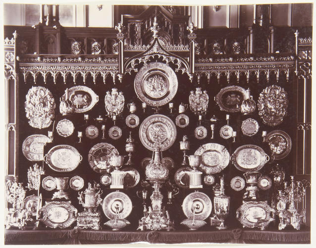 Gold Plate, St George's Hall, Windsor Castle