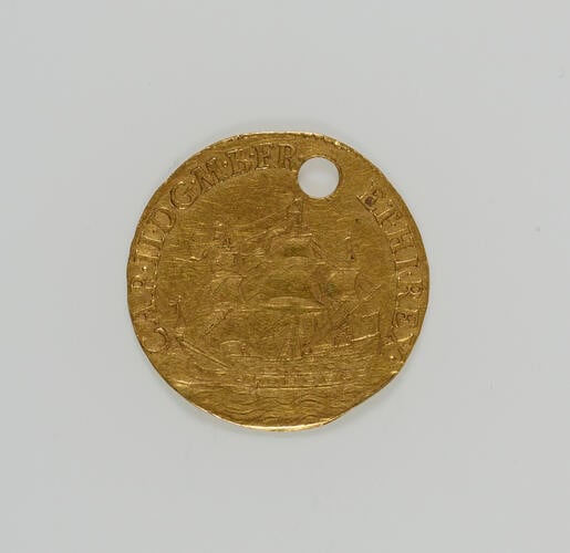 Charles II, touchpiece