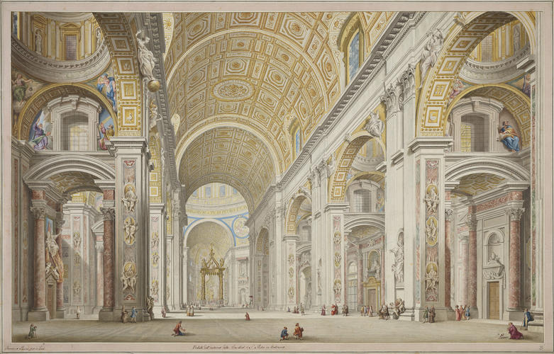 Master: Views of St Peter's Basilica
Item: Veduta dell'Interno della Basilica di S. Pietro in Vaticano