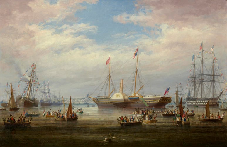 Queen Victoria's Arrival in Cork Harbour, 3 August 1849