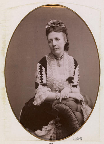 Queen Sophie of Sweden. [Album: Photographs. Royal Portraits, 1883-1891]