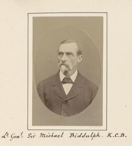 Sir Michael Anthony Shrapnel Biddulph (1823-1904)