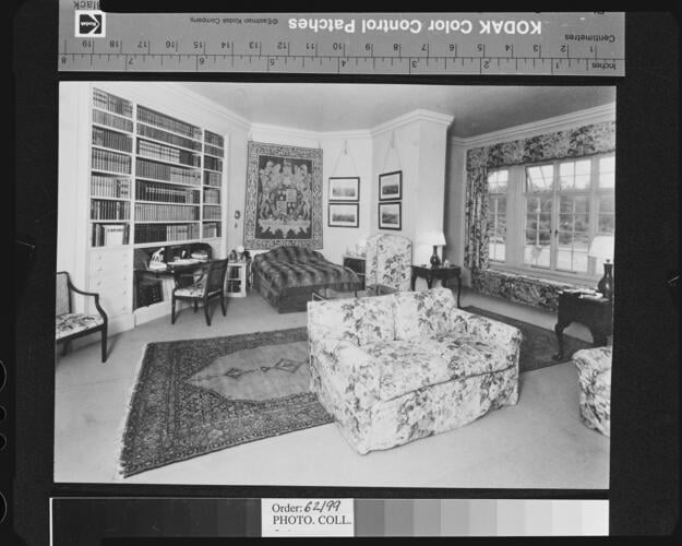 Bedroom, Fort Belvedere, Sunningdale. [Royal Residences 4. ]