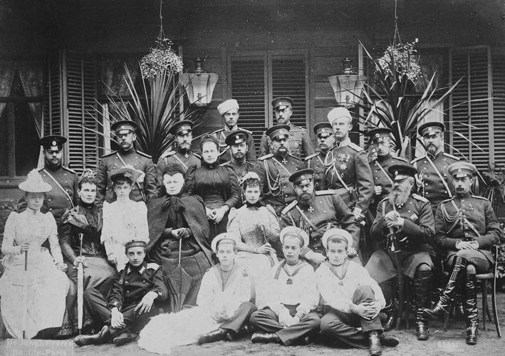 The Russian Imperial Family, 1892