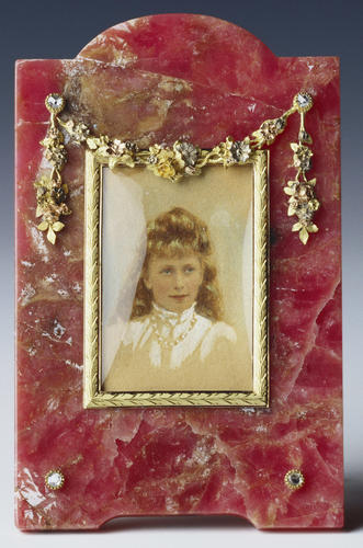 Frame with a miniature of Princess Mary (the Princess Royal)