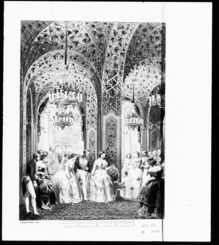 Entrance to the Galerie des Glaces at the Hôtel de Ville, 23 August 1855