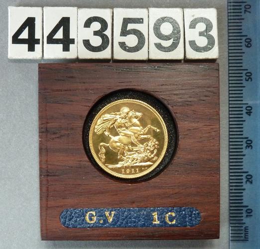 George V proof sovereign George V proof sovereign