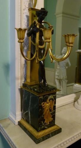 Pair of candelabra
