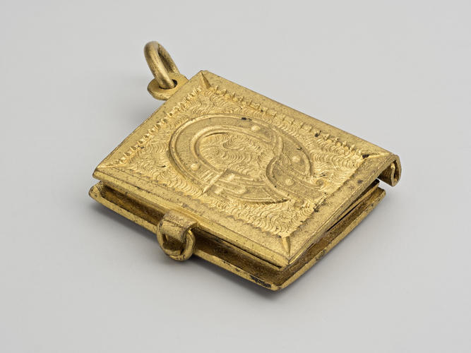 Enamelled 'The Royal Souvenir' Photograph Album. [Queen Mary's Doll's House]