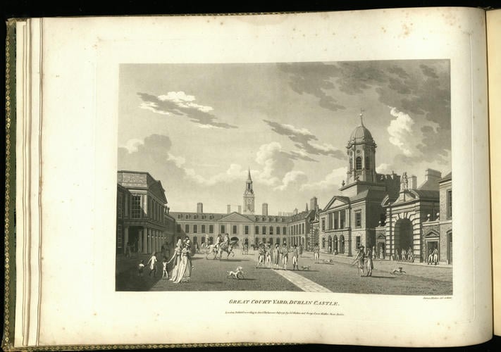 A Picturesque and descriptive view of the city of Dublin described in a series of the most interesting scenes taken in the year 1791 / by James Malton. With : A Brief authentic history from the earlie